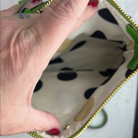 Kate Spade Vibrant Green crossbody with dust bag and box - Picture 5 of 7